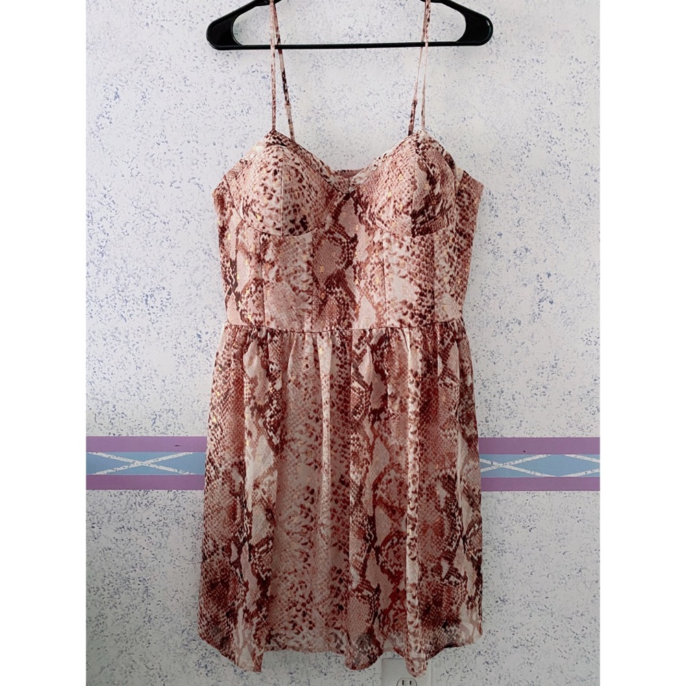 Animal Print Dress